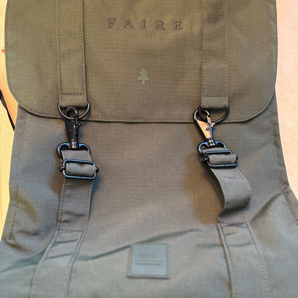 Olive Green Laptop/Commuting Backpack